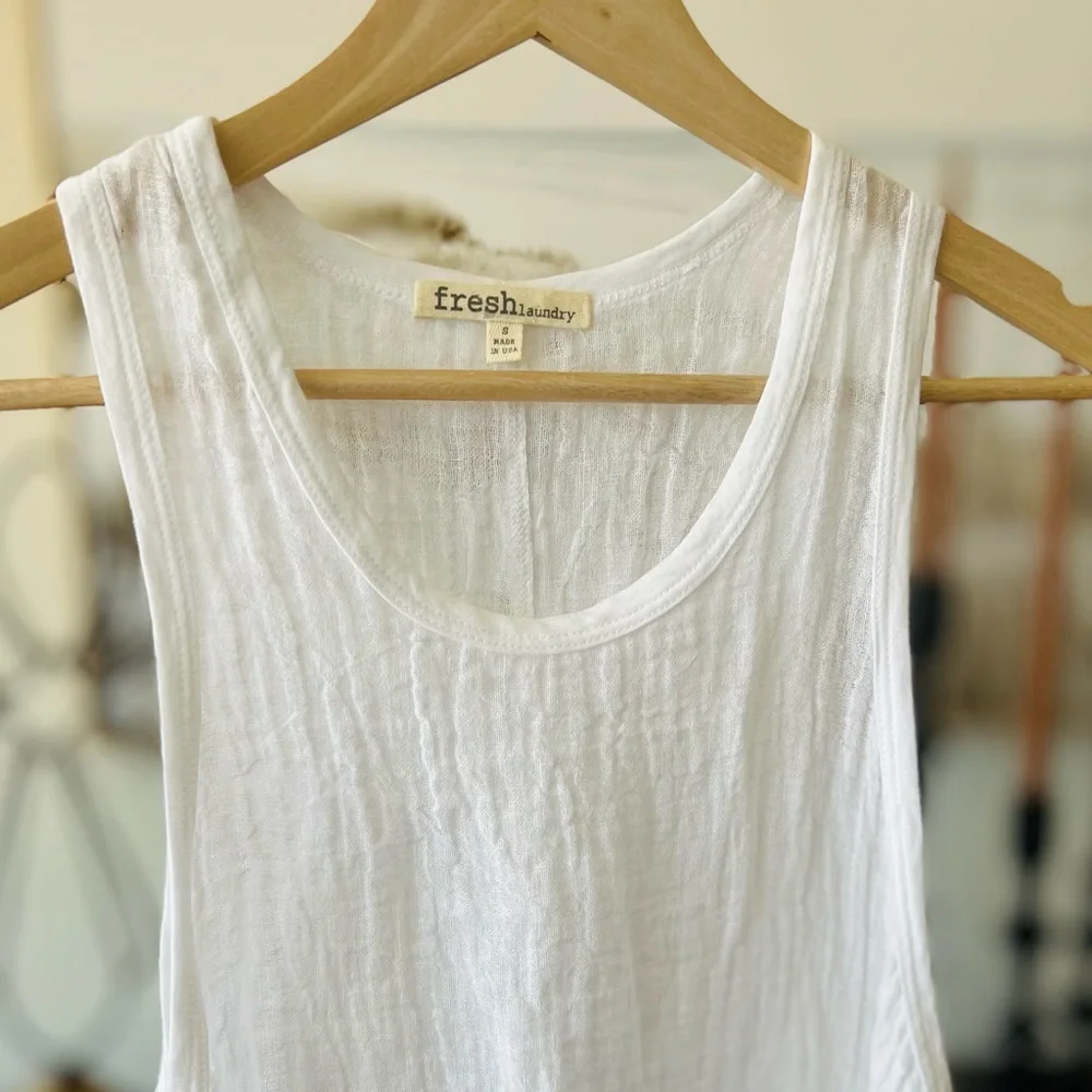 NEW Fresh Produce White Tank - Picture 10 of 10